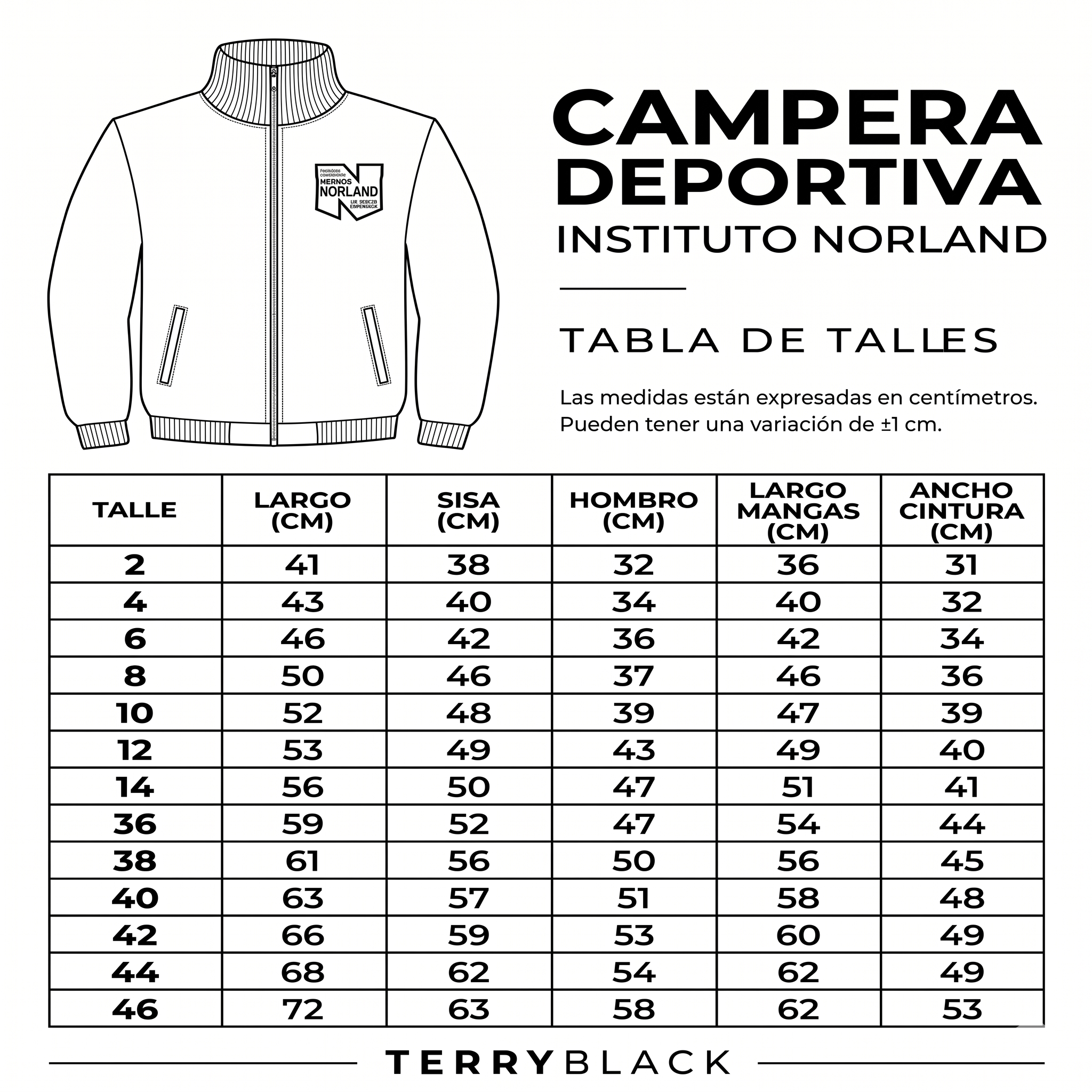 campera deportiva norland